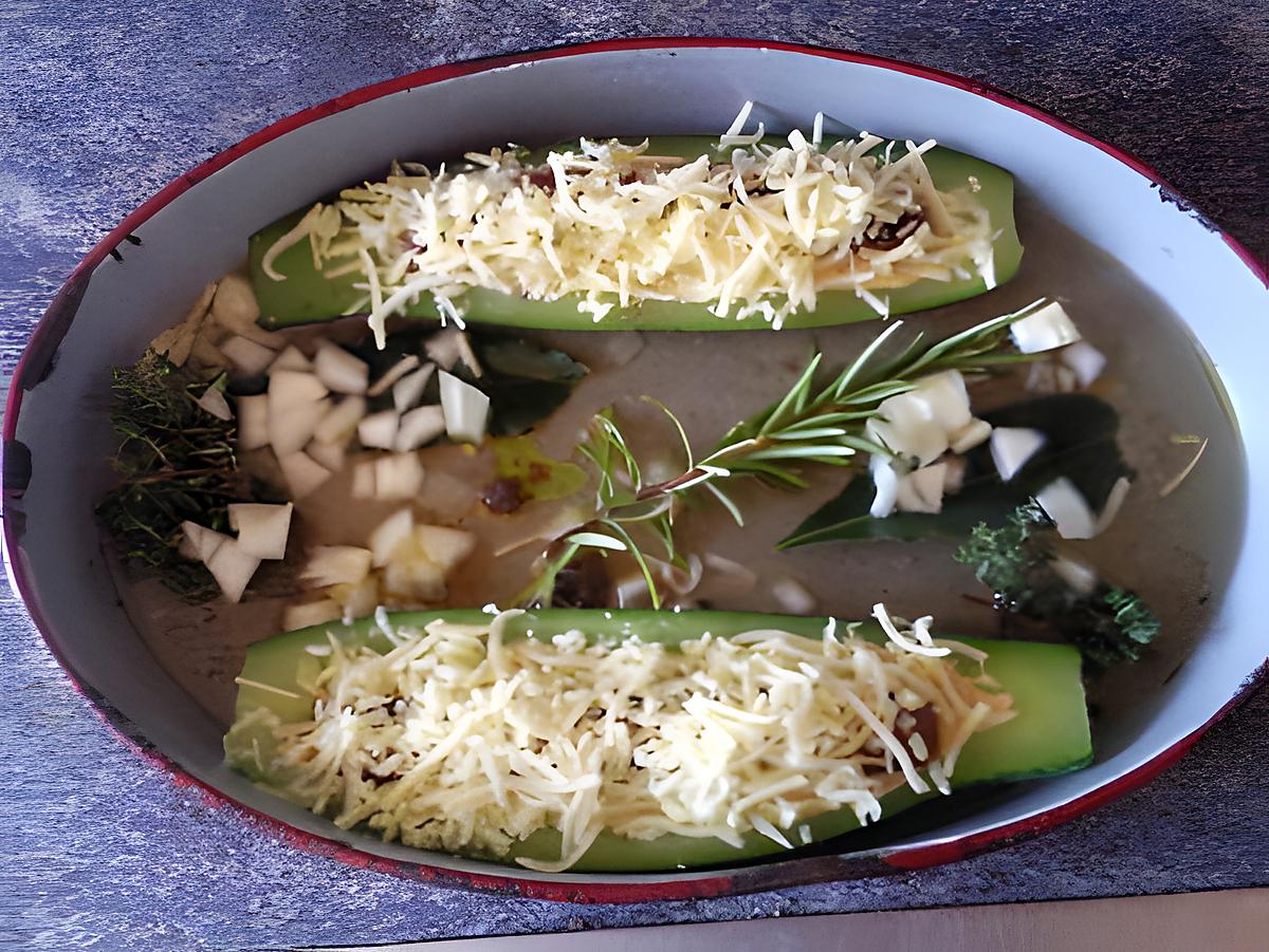 recette courgette mergez