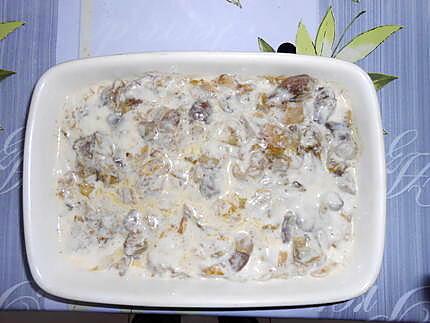 recette GRATIN D'ENDIVES ET CHAMPIGNONS