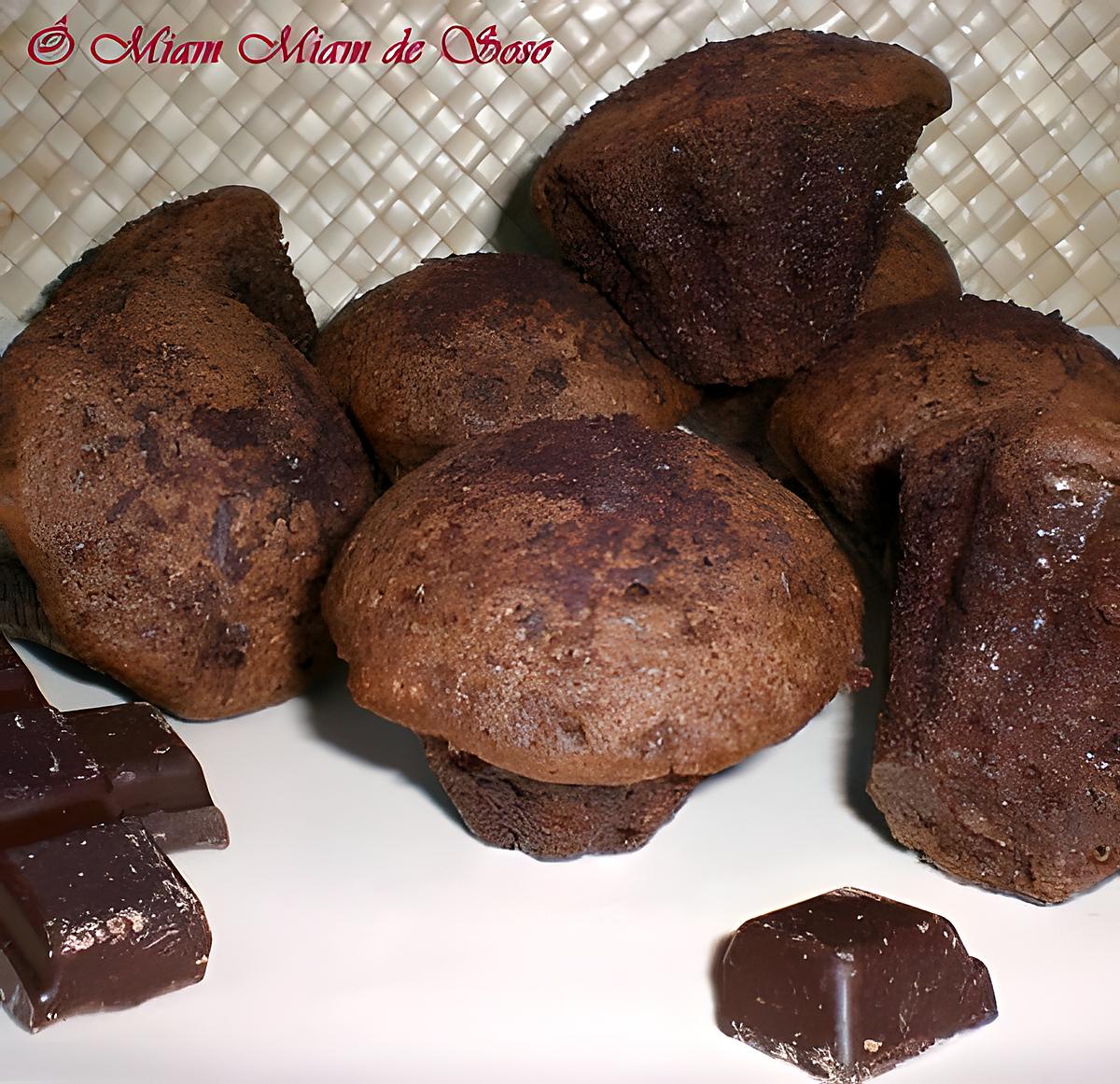 recette MUFFIN CHOCOLAT & REGLISSE COEUR CHOCO