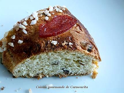 recette Gâteau des rois aux fruits confits