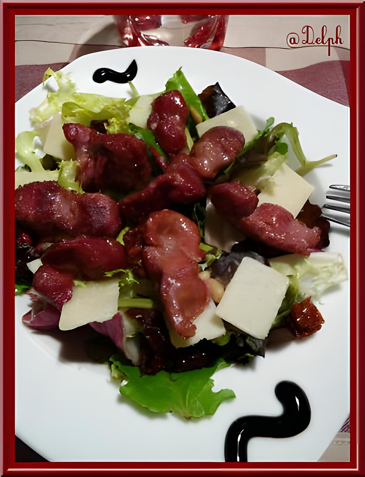 recette Salade de gésiers