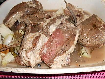 recette CIVET DE SANGLIER AU VIN BLANC