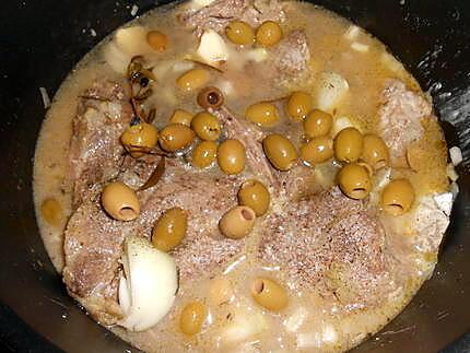 recette CIVET DE SANGLIER AU VIN BLANC