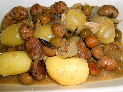 recette CIVET DE SANGLIER AU VIN BLANC