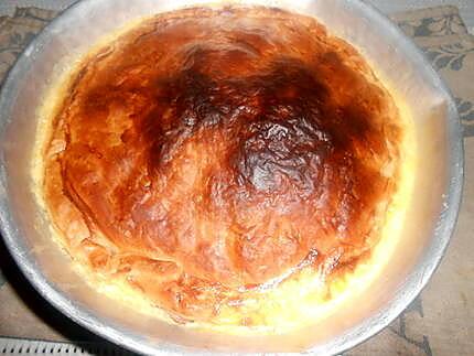 recette QUICHE FACON TATIN