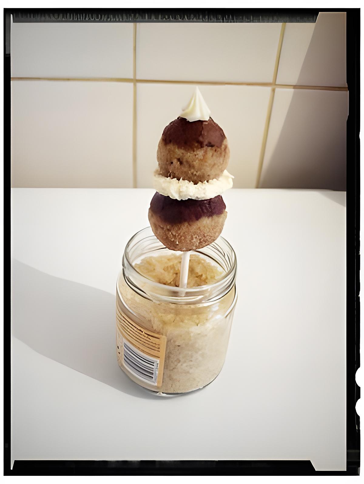 recette cake pops religieuse nutella - noisette