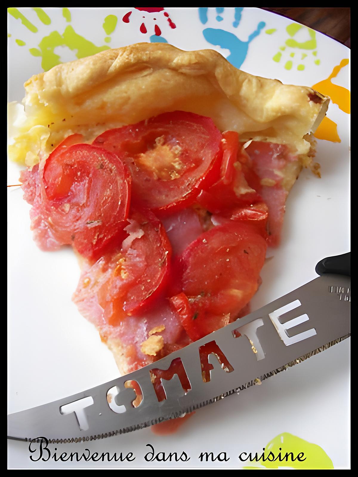 recette Tarte Tomate & Bacon