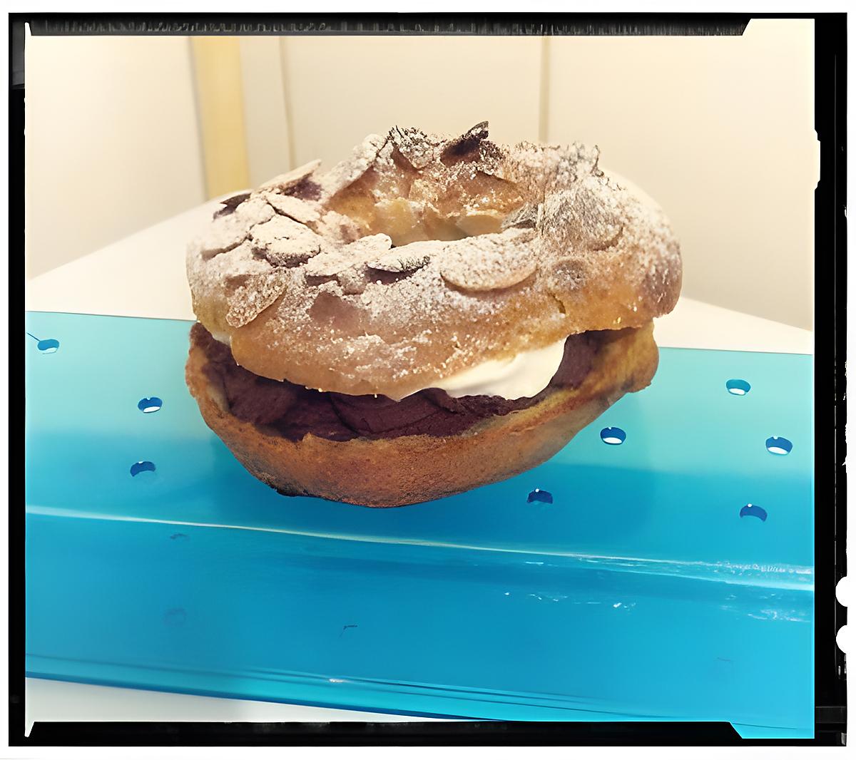 recette paris brest à la mousse au chocolat praliné et chantilly