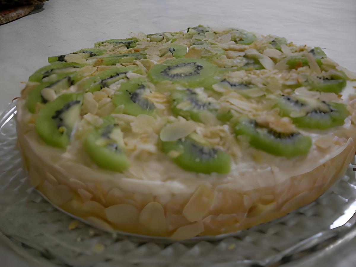 recette Un délicieux gâteaux aux kiwis