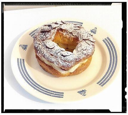 recette paris brest revisité saveur punch et cerises confites