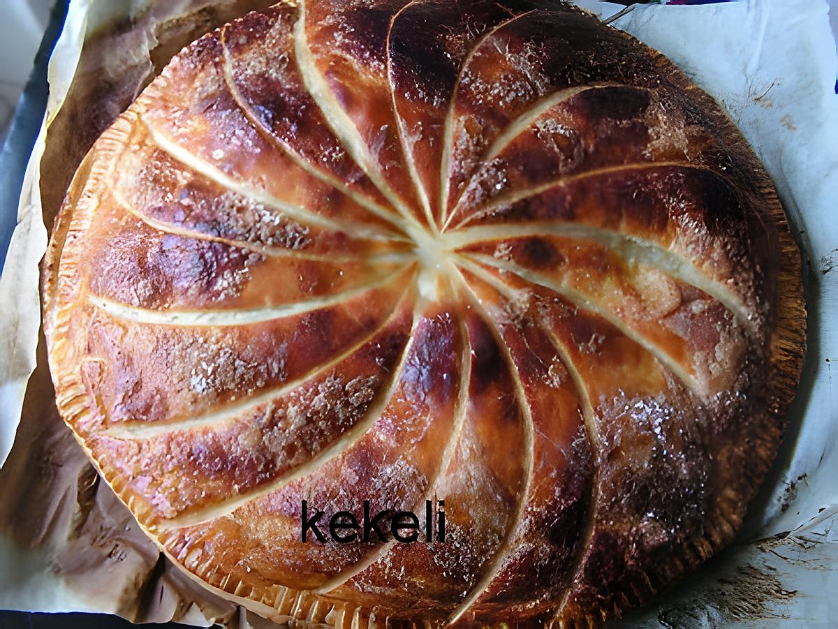 recette Galette des rois à la frangipane