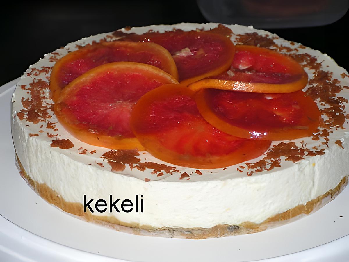 recette Cheesecake aux agrumes