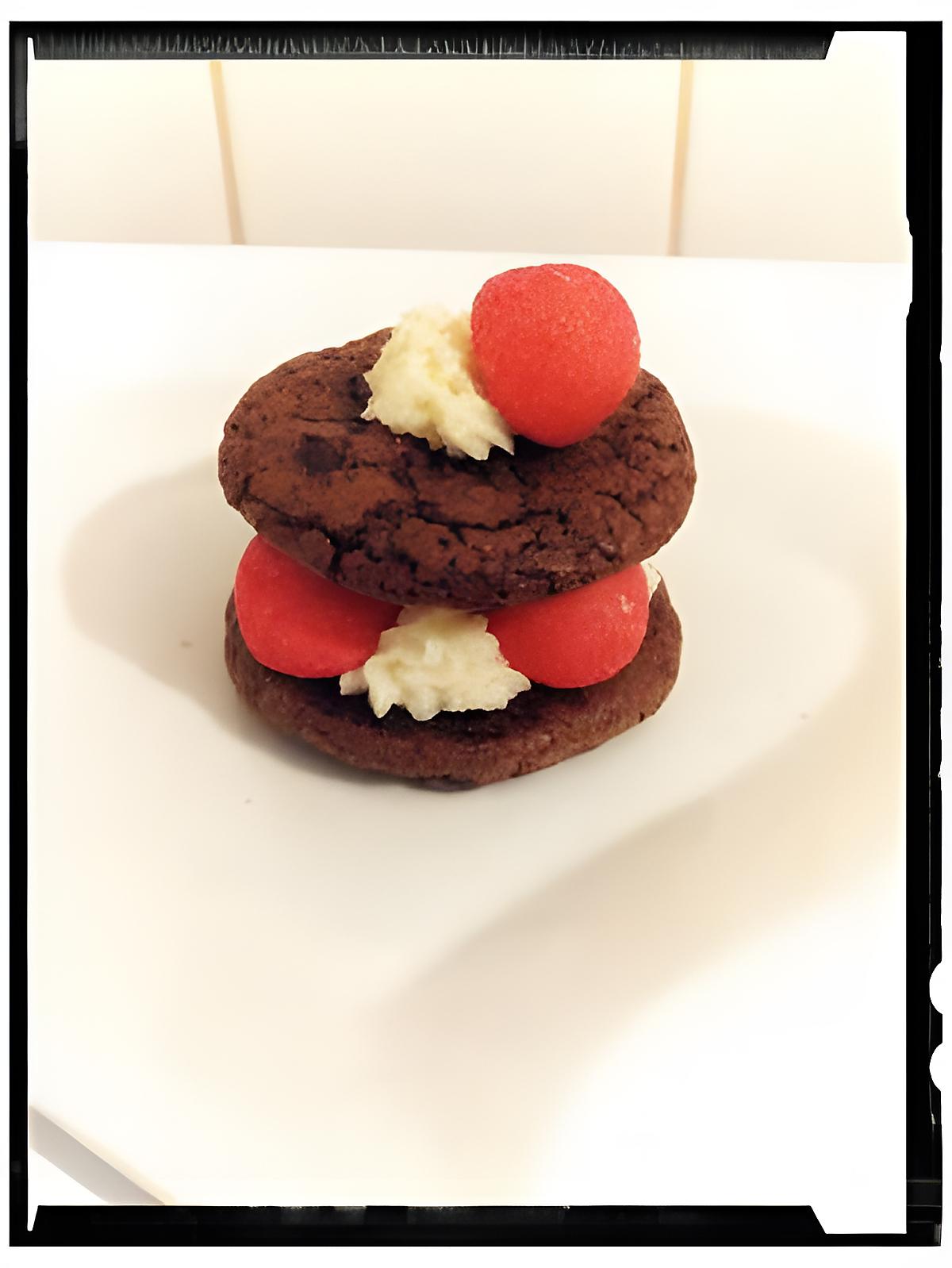 recette cookies double choc Tagada ®