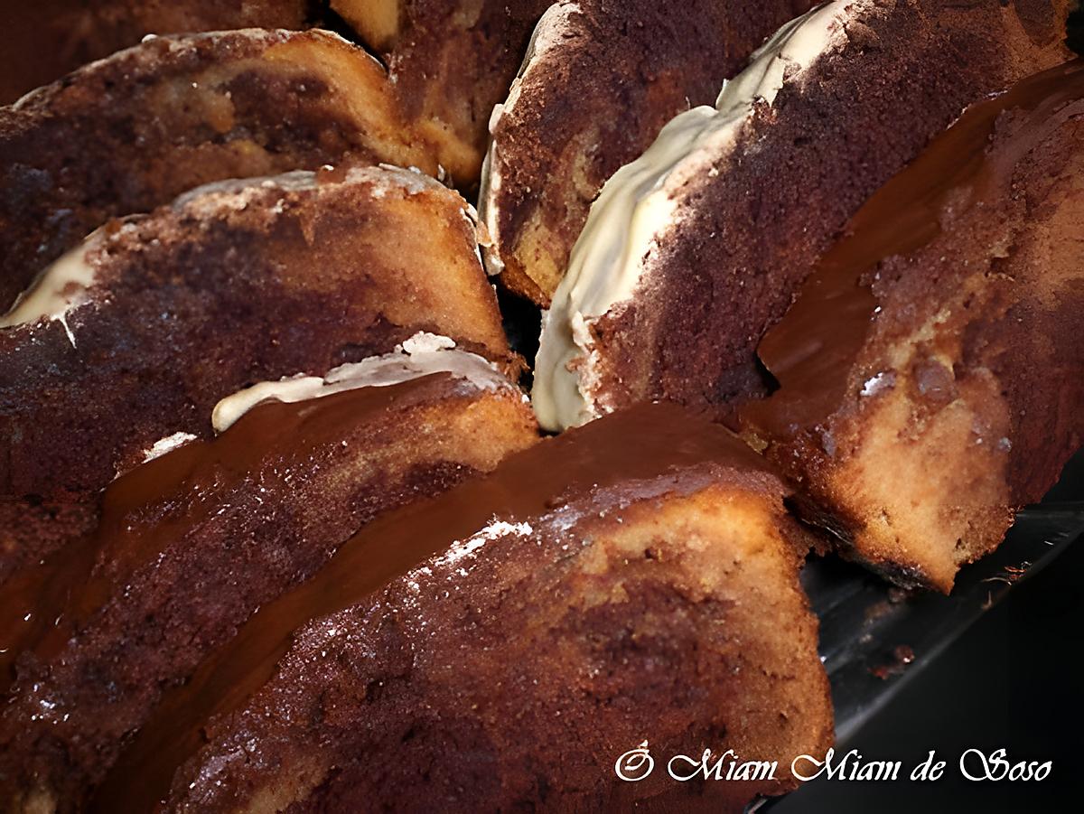 recette MARBRE DUO BLANC & NOIR CHOCO