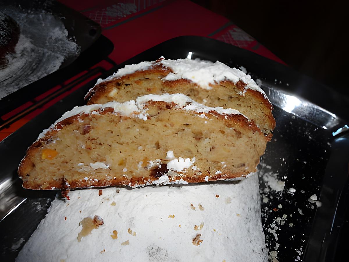 recette LE CHRISTOLLEN ou gateau de noel allemand