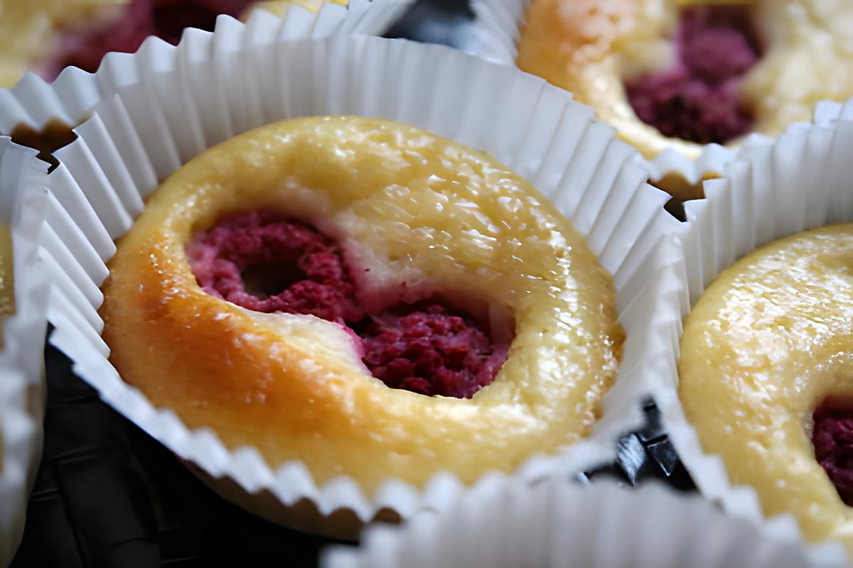 recette Moelleux à la ricotta et aux framboises