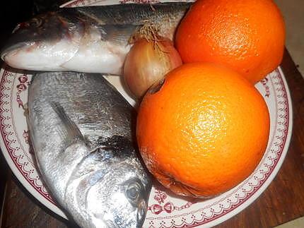 recette Daurade royale aux oranges