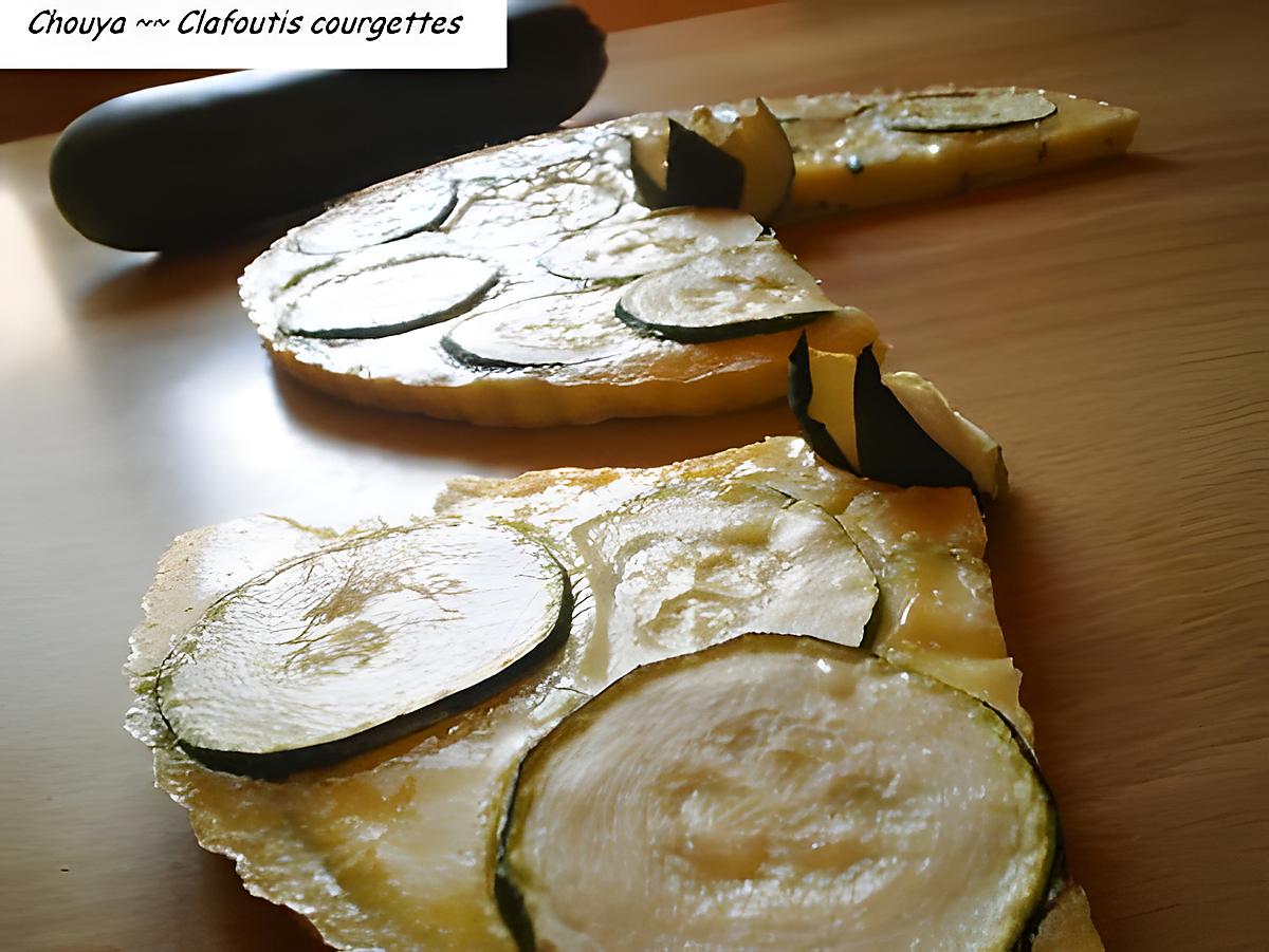 recette Clafoutis de courgettes