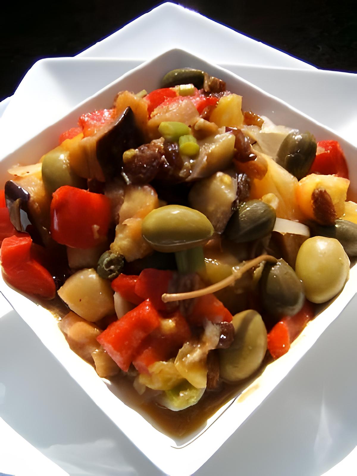 recette La  caponata