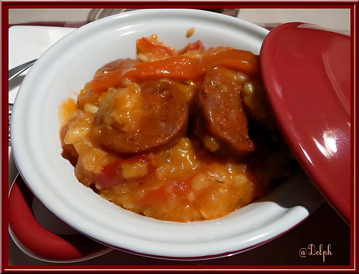 recette Jambalaya au chorizo