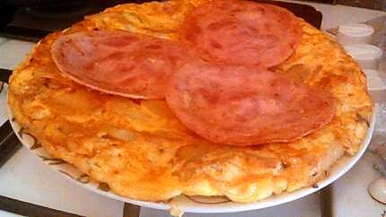 recette Tortilla de patate au jambon alsacien