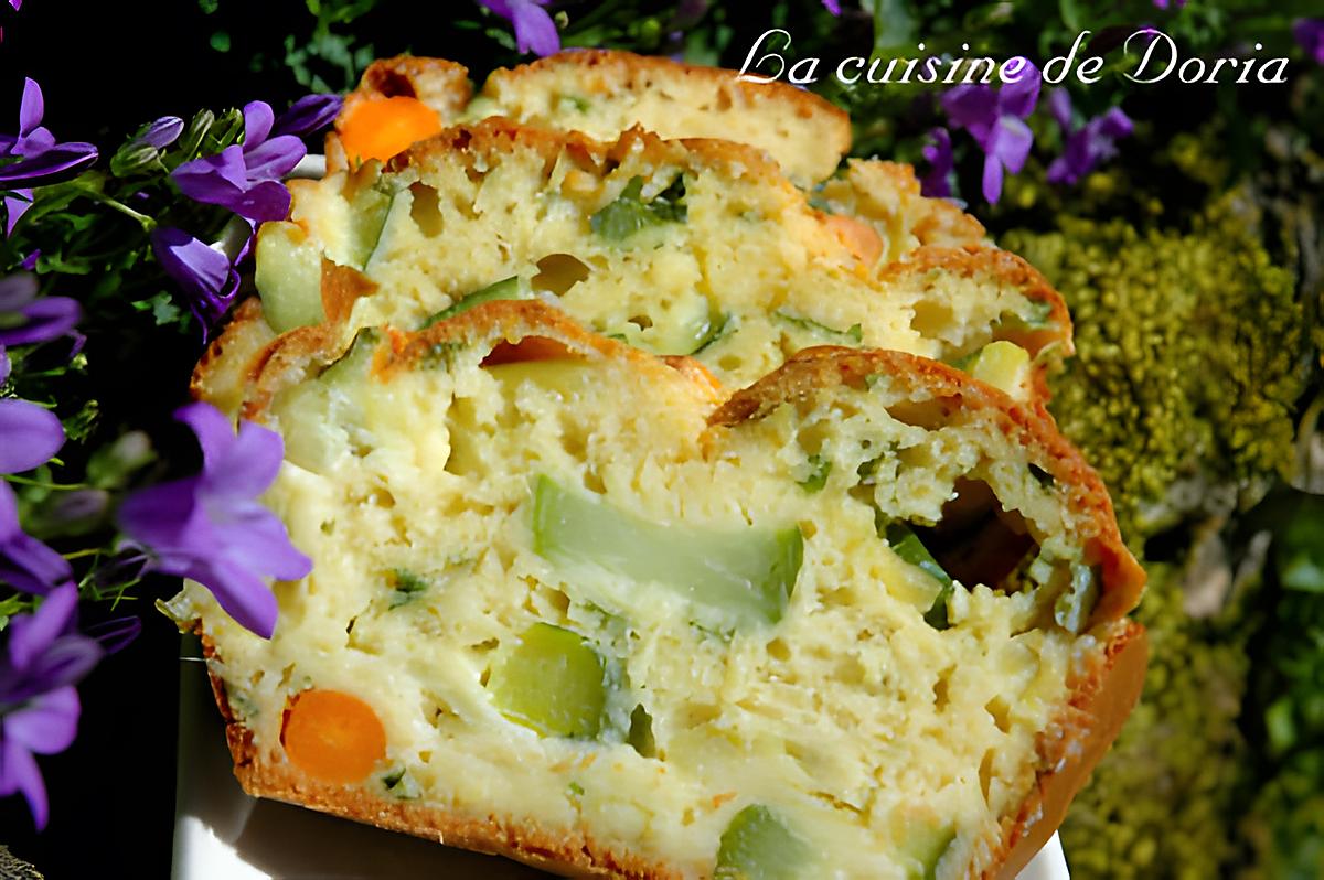 recette Un cake aux trois légumes