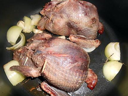 recette PIGEONS FARCIS