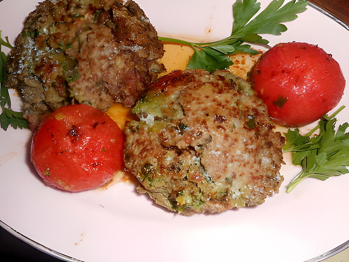 recette Steak haché oignon,paprika