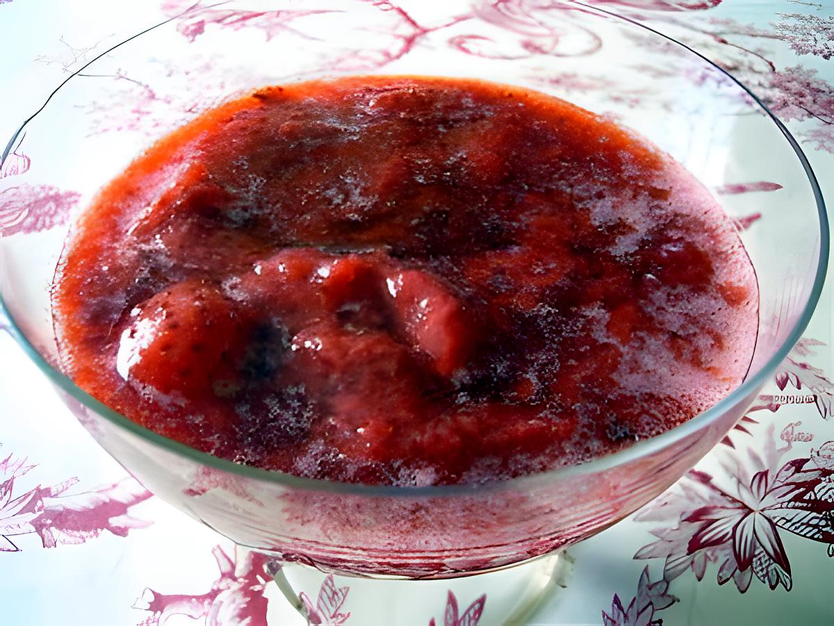 recette compote de fraises