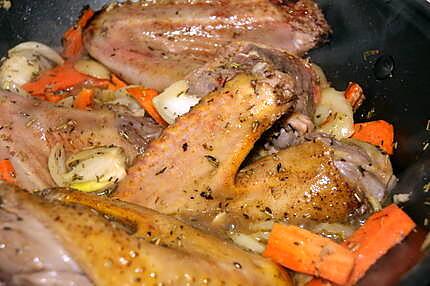 recette Manchons de canard aux lentilles vertes