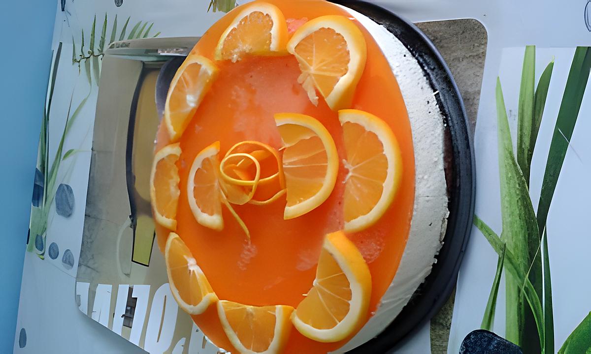 recette bavarvois à l'orange