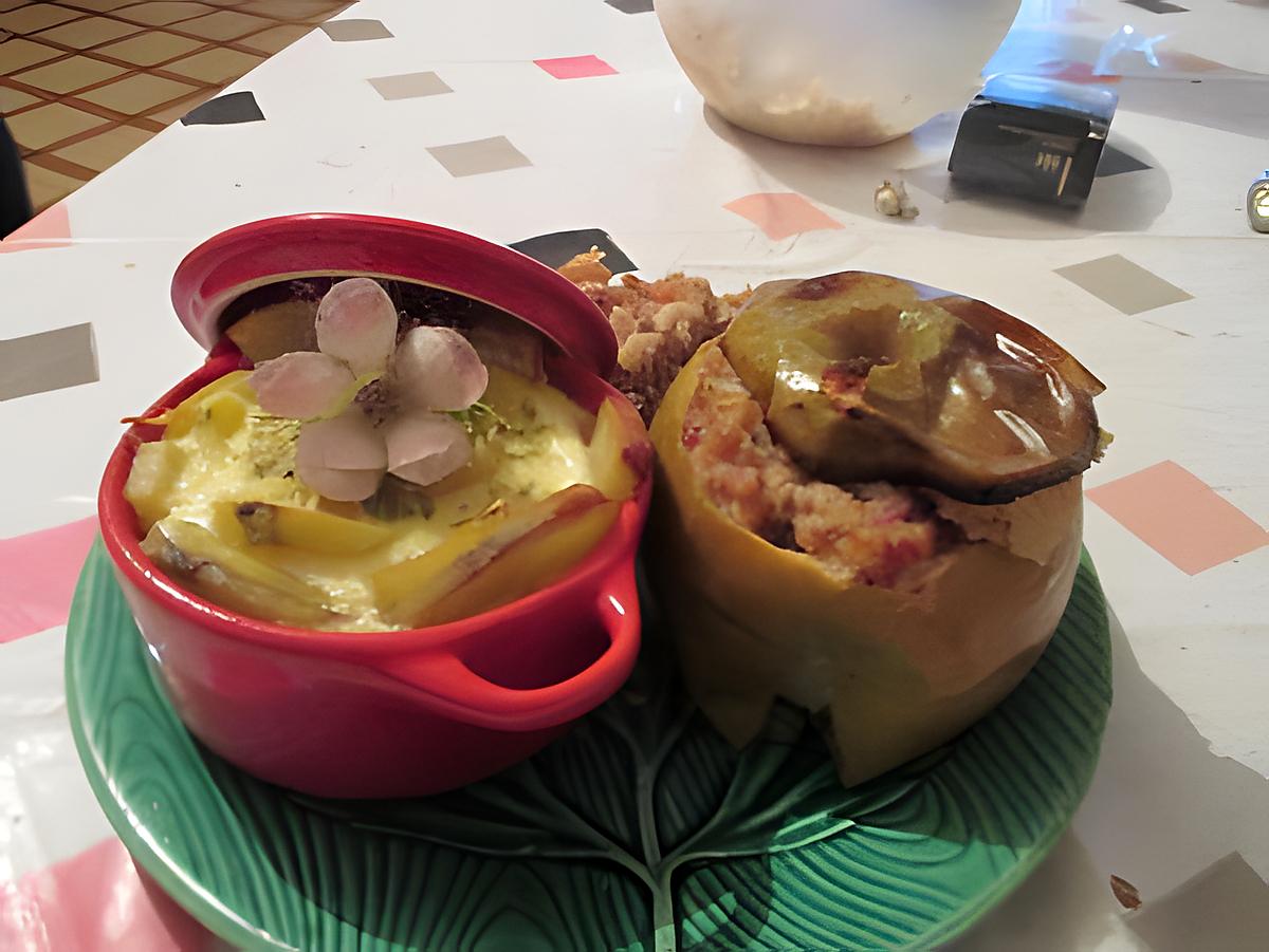 recette compotée de poulet pomme-poire