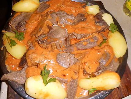 recette Langue de boeuf a l hongroise