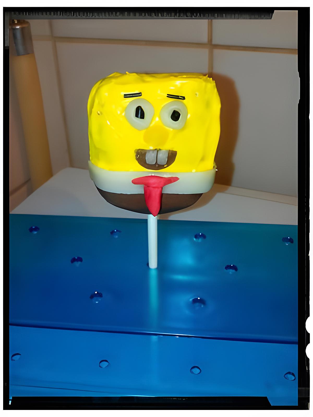 recette cake pops bob l'éponge