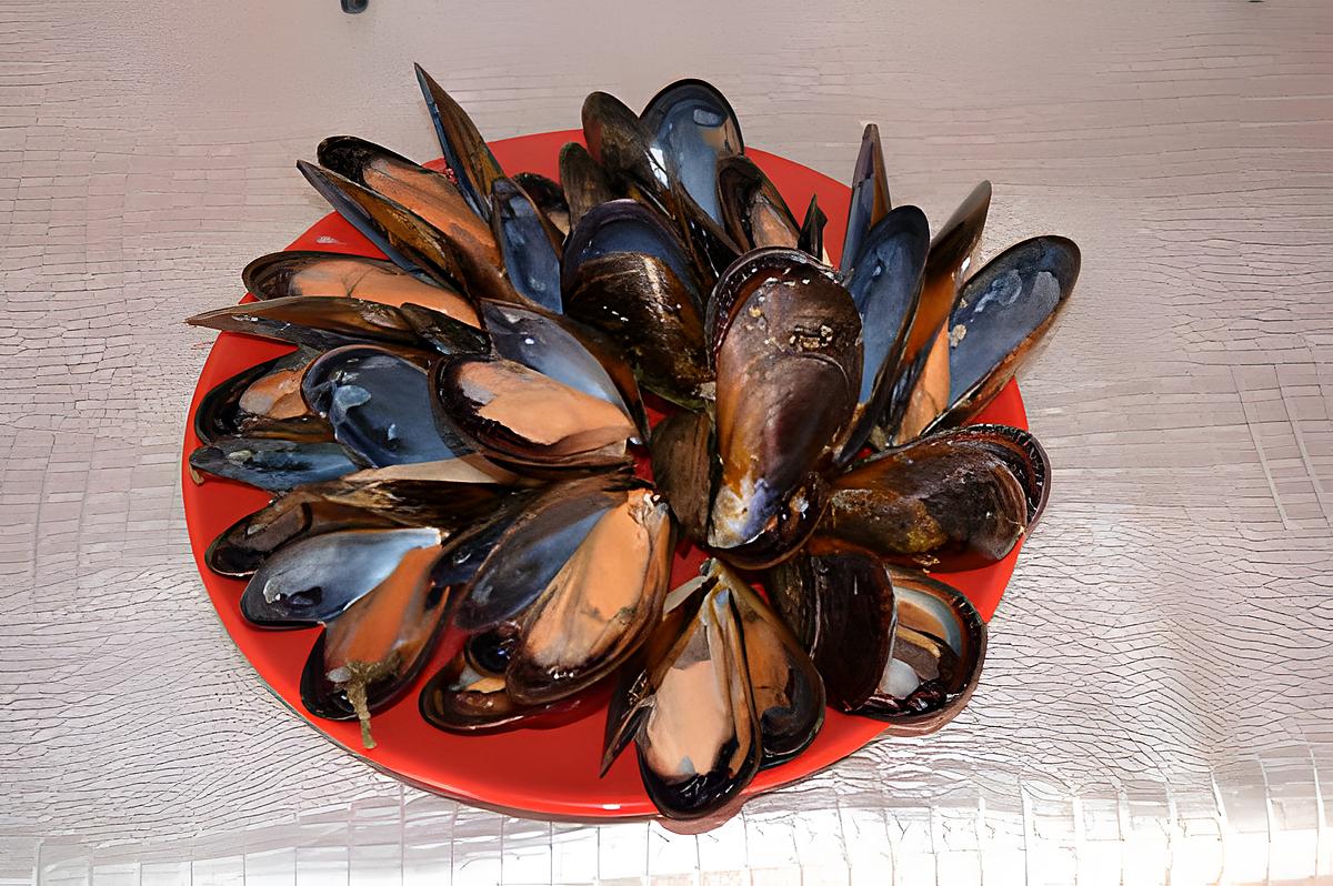 recette Moules crues