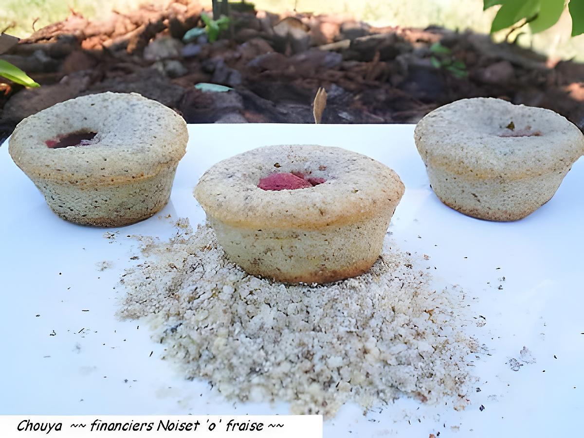 recette Financiers Noiset 'o' Fraise