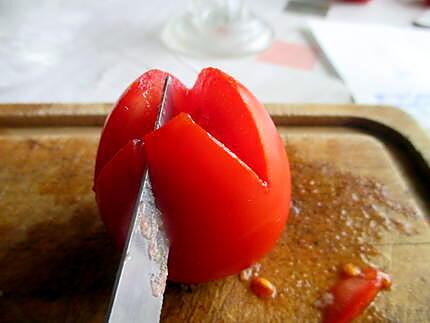 recette Tomates tulipes aux oeufs à la mode Fanfan (un bouquet pour notre chere Fanfan^^)