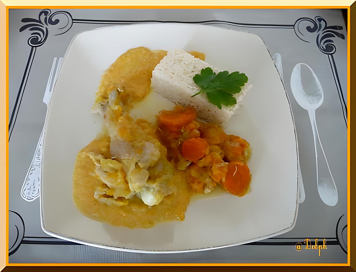 recette Blanquette de dinde, poireaux et carottes