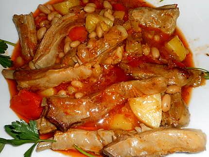 recette Ragout d agneau aux haricots blancs et légumes