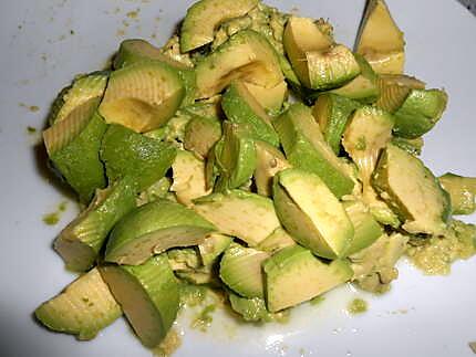 recette PUREE D'AVOCAT CONGELEE