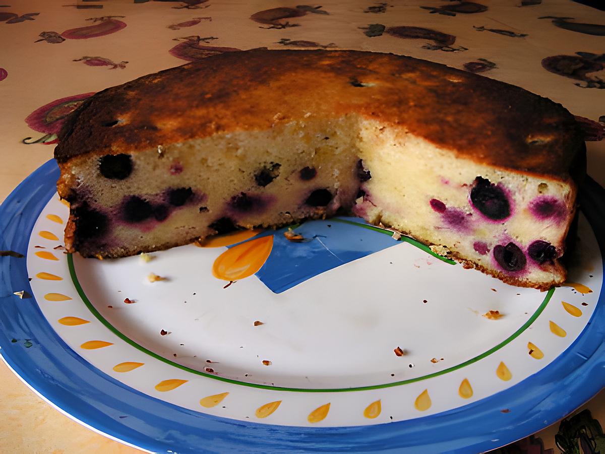 recette gâteau fromage blanc et cerises