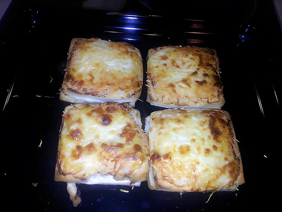 recette croque béchamel miam !