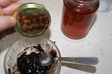 recette Pralines ganache liqueur de poire