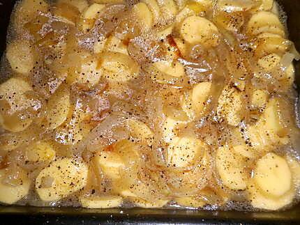recette Pommes de terre boulangère