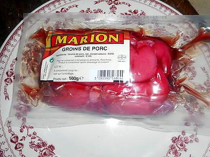 recette Groins de porc aux lentilles