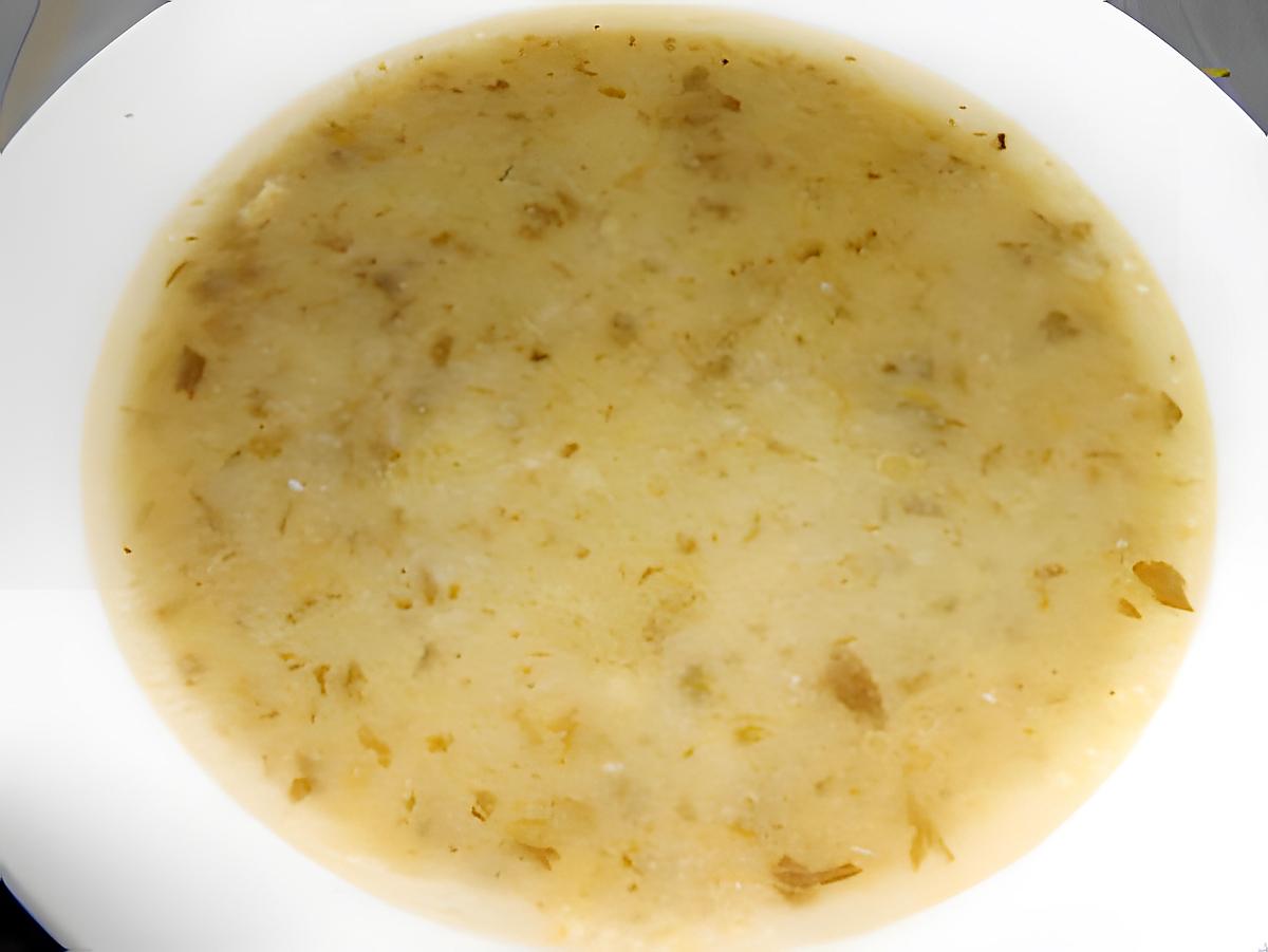 recette SOUPE POIREAU POMMES DE TERRE ET PERSIL