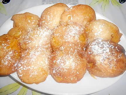 recette ORANGES FRITES EN BEIGNETS