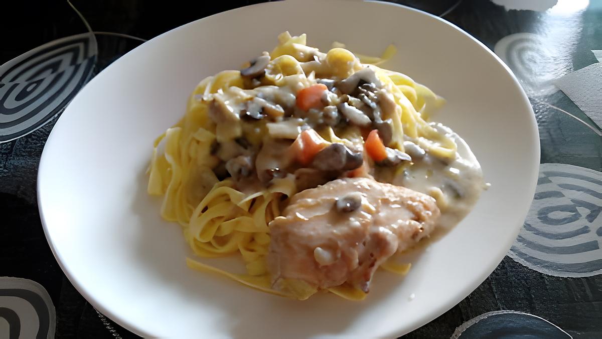 recette Poulet Vallée d'Auge