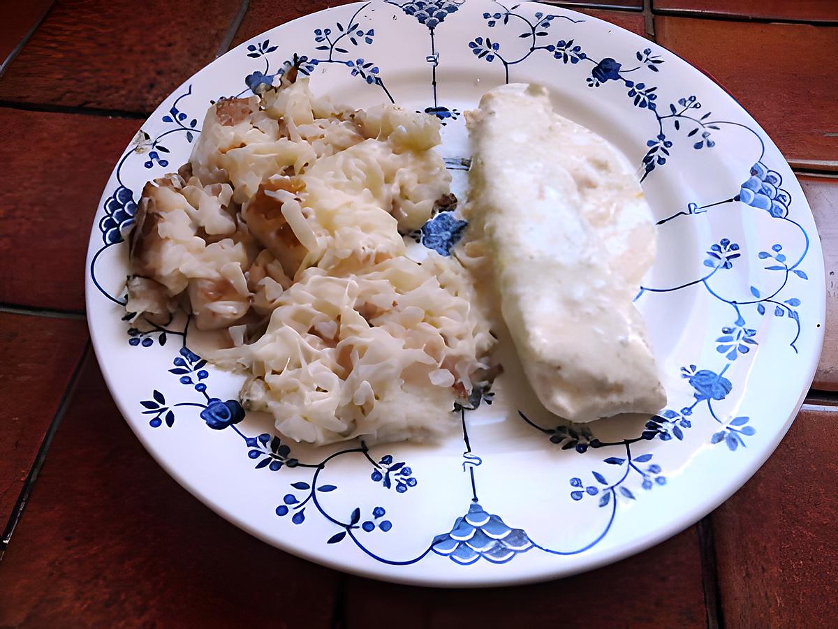 recette SAUMON soja au micro onde et CHOU braisé