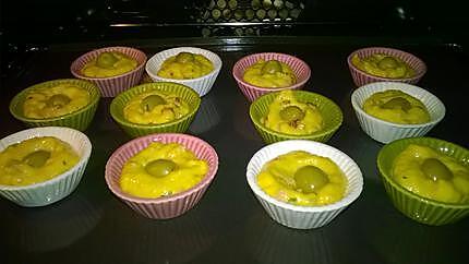 recette mini-muffins thon /olive verte